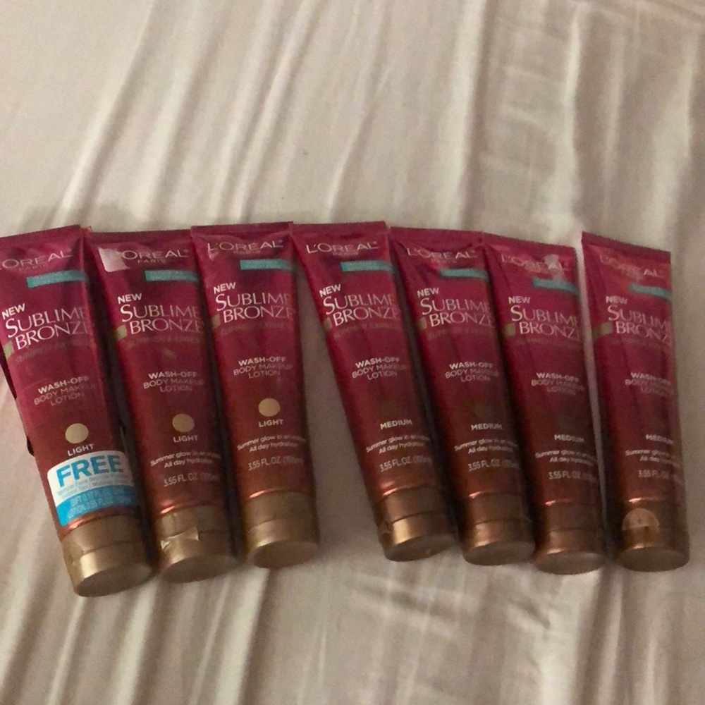L’ORÈAL SUBLIME BRONZE WASH-OFF BODY MAKEUP LOTION